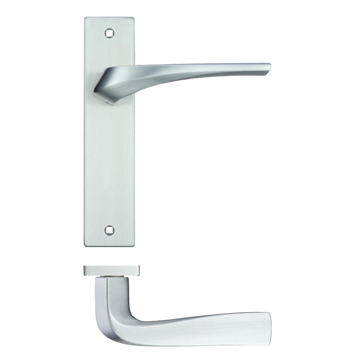 Aries Lever Latch On Backplate - 190x42mm