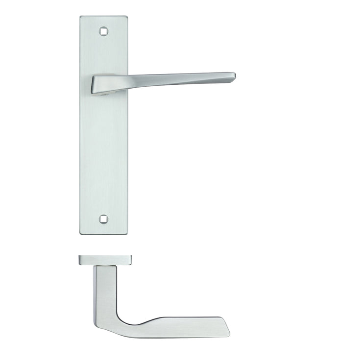 Lyra Lever Latch On Backplate - 190x42mm