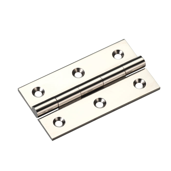 Solid Drawn Brass Butt Hinge - 64 x 35 x 2mm