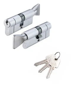 V5 40/60mm Euro Cylinder and Turn Master Keyed