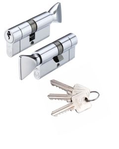 V5 40/60mm Euro Cylinder and Turn Master Keyed