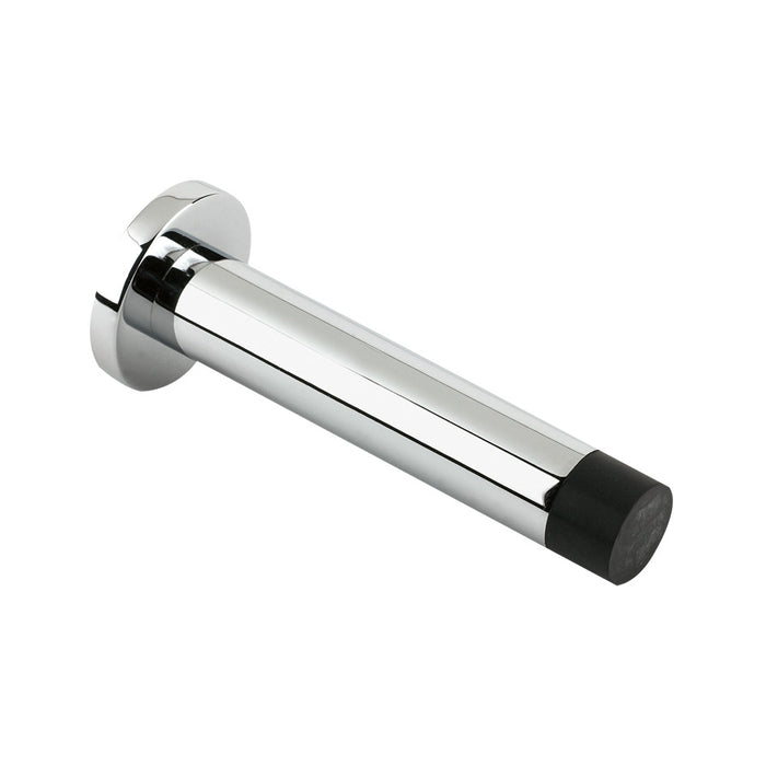 Door Stop - Cylinder c/w Rose 80mm