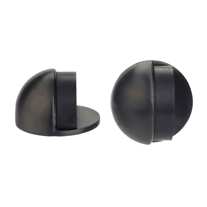 Door Stop - Floor Mounted Oval - 45mm dia