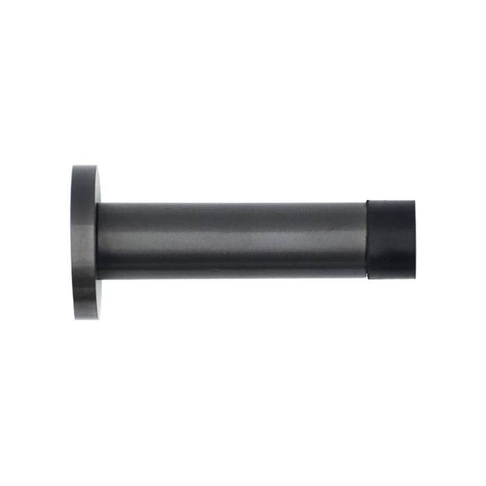 Door Stop - Cylinder - 70mm Projection With Rose