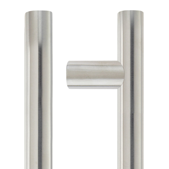 22mm Guardsman Pull Handle - Grade 201 - Bolt Through Fixings