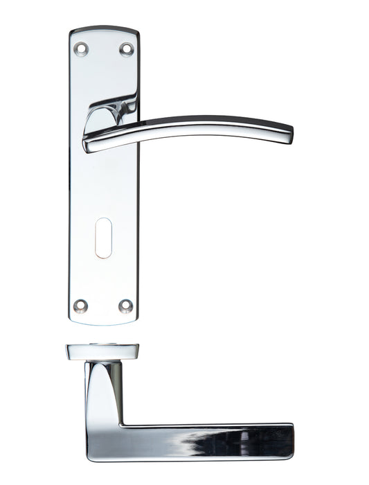 Toledo Lever Lock (57mm c/c) On Backplate 170mm x 40mm