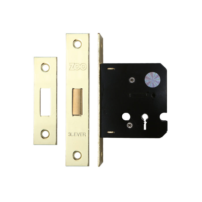 3 Lever Dead Lock 3" - Smaller Case