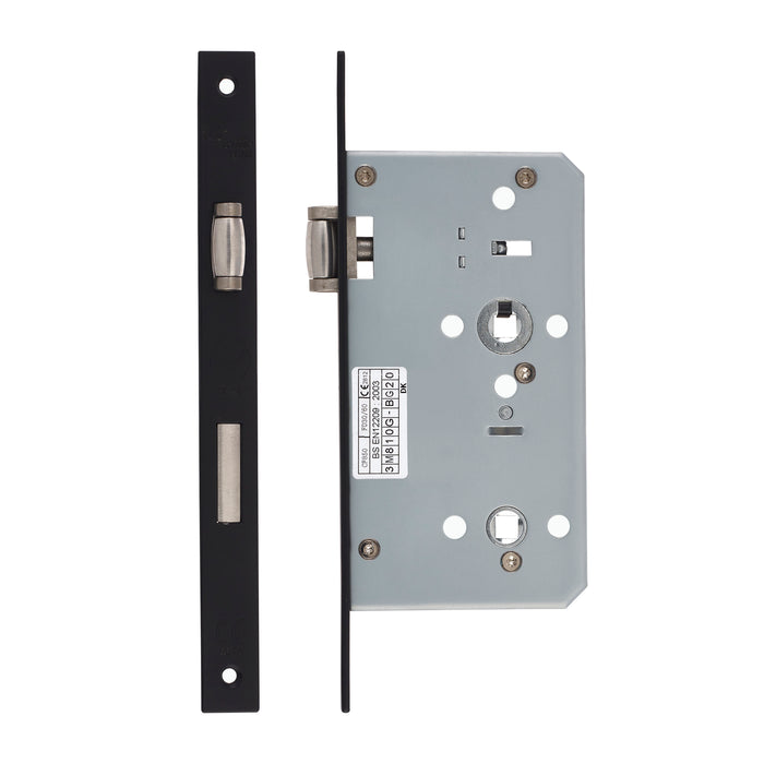 DIN lift To Lock - 72mm c/c 1 Pc Forend Square