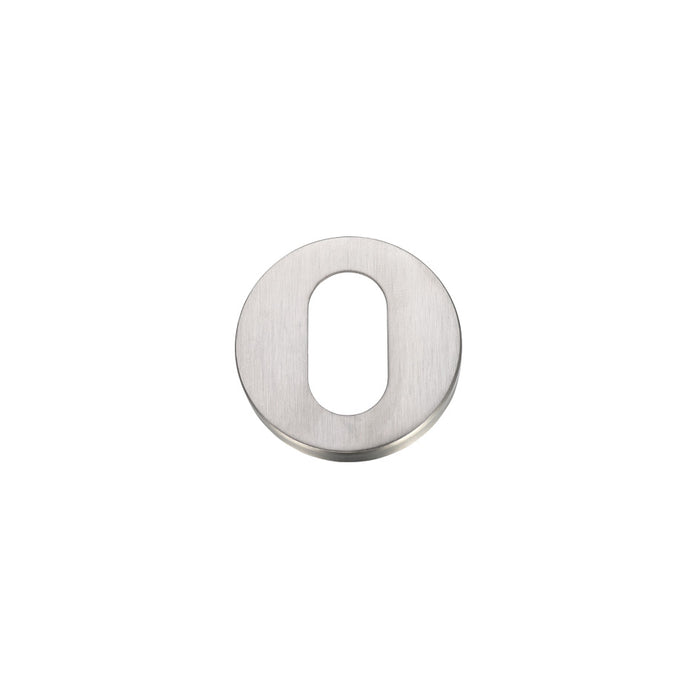 Oval Profile Escutcheon - Pairs