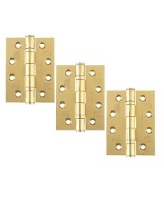 Grade 13 Hinges - Ball Bearing 102mm x 76mm x 3mm Square Corner