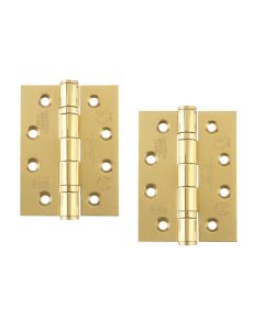 Grade 13 Hinges - Ball Bearing 102mm x 76mm x 3mm Square Corner