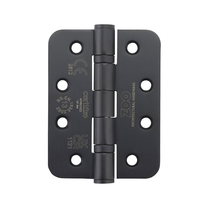 Grade 13 Hinges - Ball Bearing 102mm x 76mm x 3mm Radius Corner