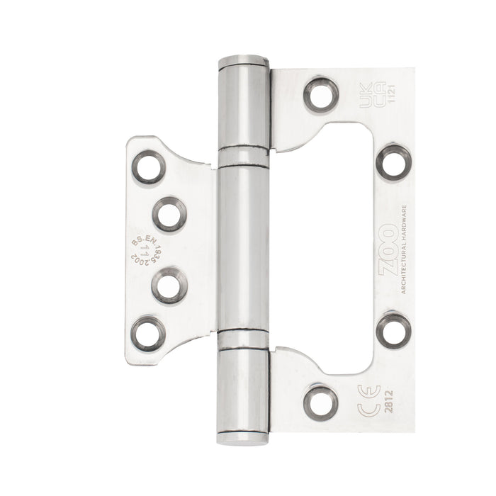 Flush / Interleaf Hinge  Pair - CE/UKCA - Grade 11