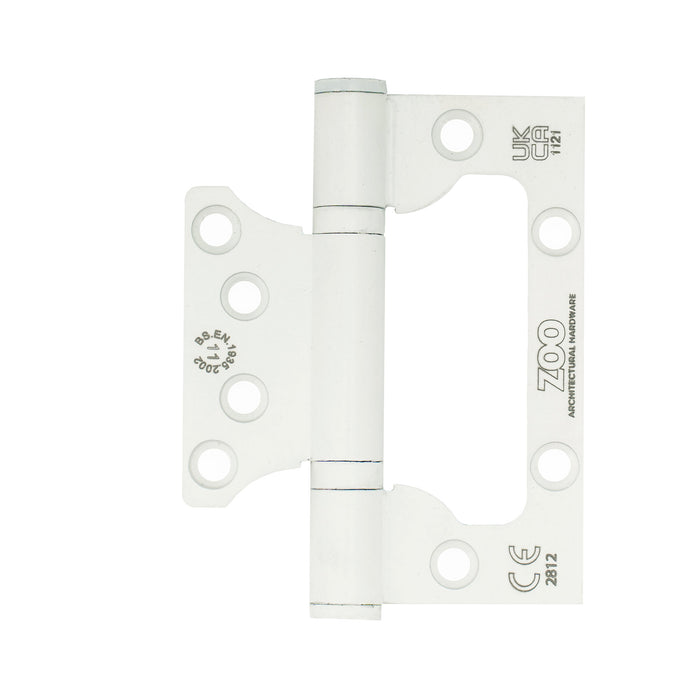 Flush / Interleaf Hinge  Pair - CE/UKCA - Grade 11