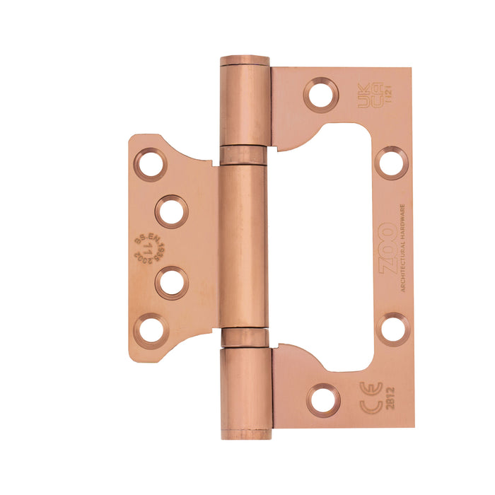 Flush / Interleaf Hinge  Pair - CE/UKCA - Grade 11