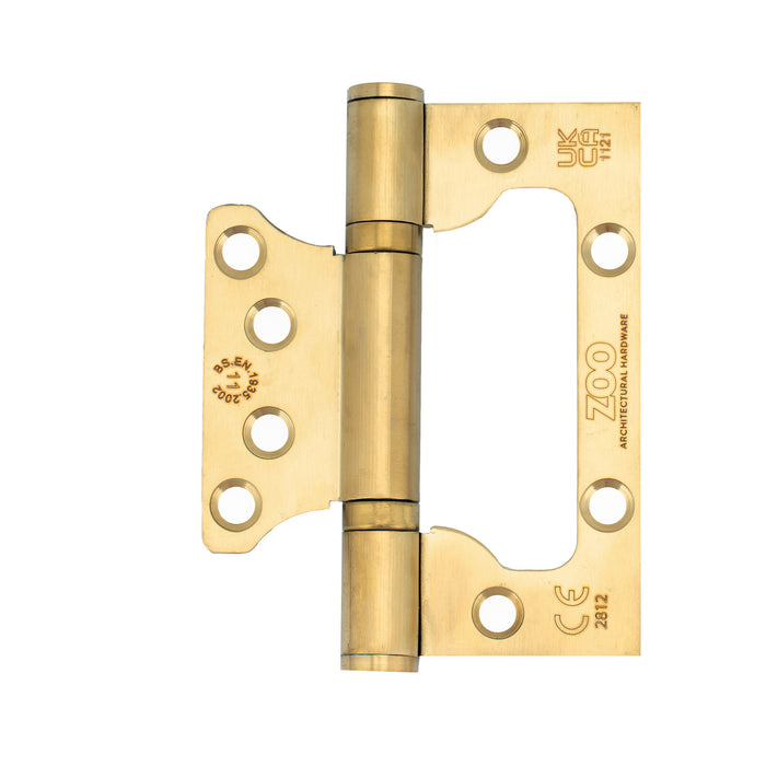 Flush / Interleaf Hinge  Pair - CE/UKCA - Grade 11