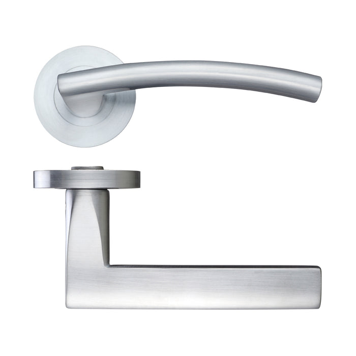 Amalfi Lever - Screw On Rose