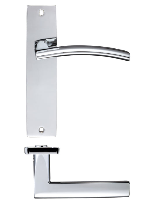 Amalfi Lever Latch On Backplate - 180x43mm