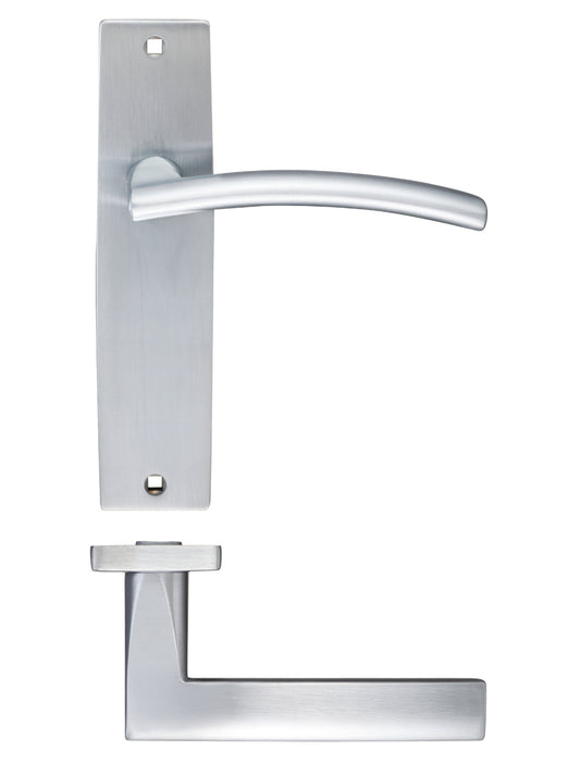 Amalfi Lever Latch On Backplate - 180x43mm