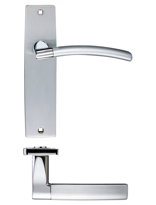 Amalfi Lever Latch On Backplate - 180x43mm