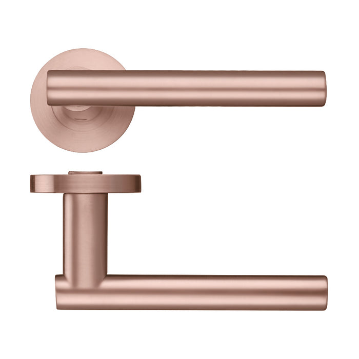 Lucca Lever - Screw On Rose