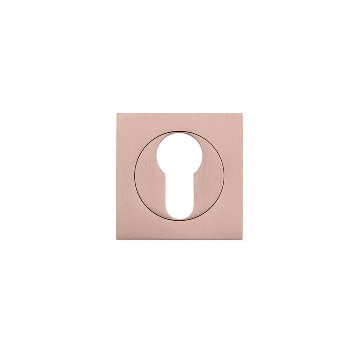 Square Escutcheon - Euro Profile