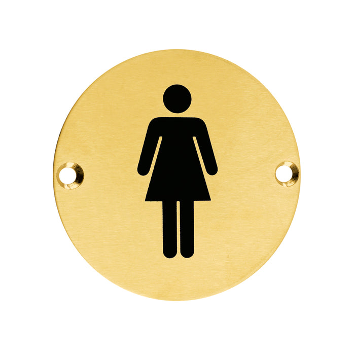 Sex Symbol - Female - 76mm Dia